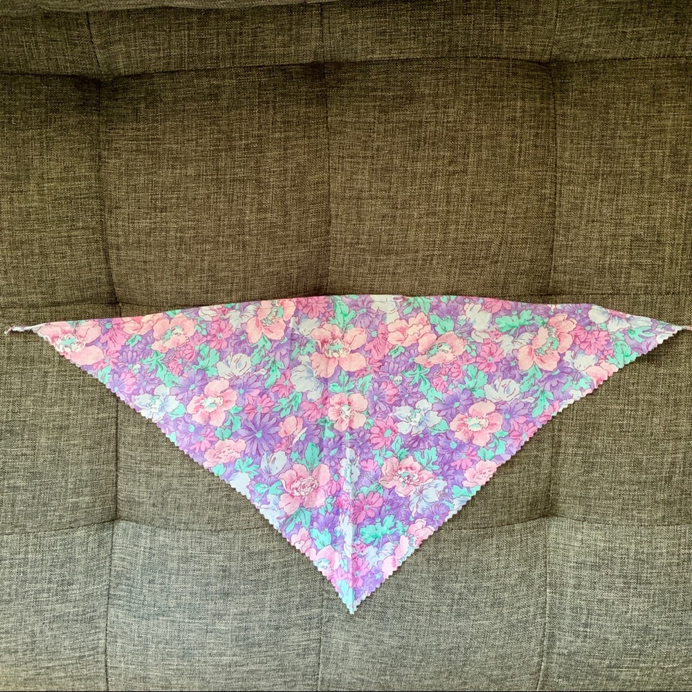 NEW Small dog floral bandana / scarf